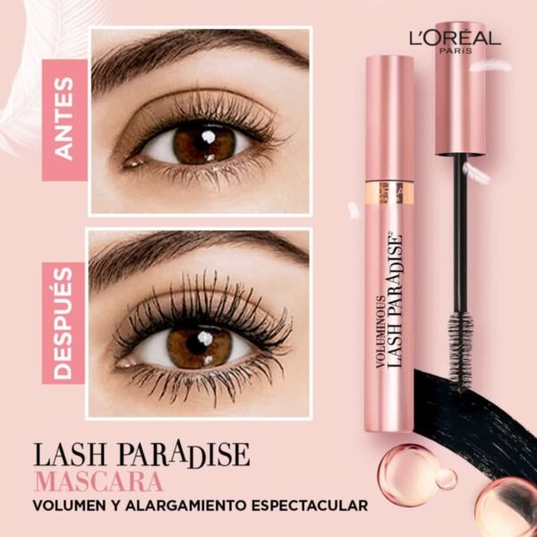 Máscara Lash PARADISE / Máscara de pestañas L´ORÉAL